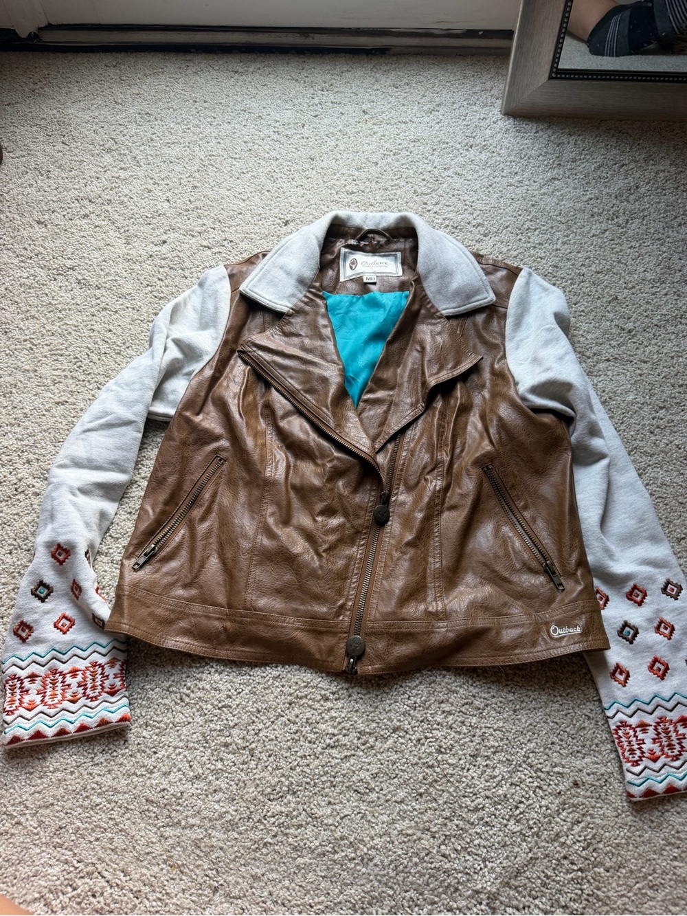 Outback Trading Kennedy Moto jacket medium